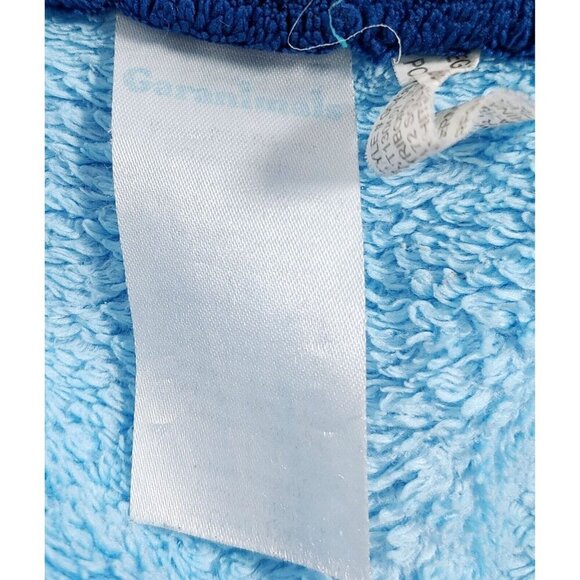 Garanimals Puppy Dog Lovey Security Blanket Blue Plush Toy Baby 12 in X 12 in - Picture 4 of 4